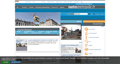 Desktop Screenshot of nantesmetropole.fr